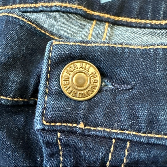 7 For All Man Kind Women’s Jeans The Skinny Size 32 - Picture 5 of 11